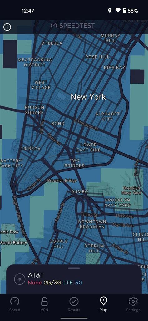 Network Coverage Test 的图像结果