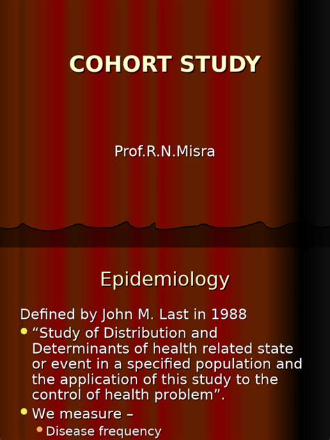 Cohort Study Examples 的图像结果