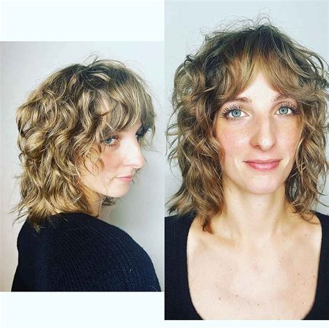 26 Best Ways to Get Curtain Bangs for Curly Hair Right Now