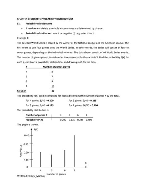 Image result for Discrete Probability Distribution Flowchart