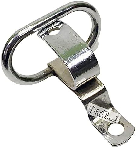 Dhe Best Bike Pillion Lifting Hook/Holder Hook/Bag Holder Chrome for RE ...