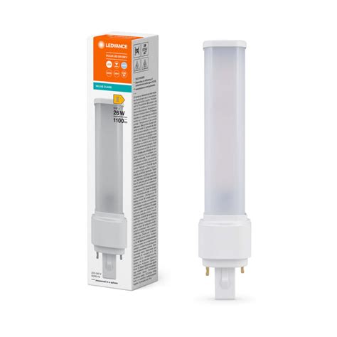 Osram / Ledvance LED Dulux D matt 120° Value 9-26W/840 kaltweiß 1100lm ...
