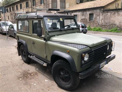 Sold Land Rover Defender ex carabi. - used cars for sale
