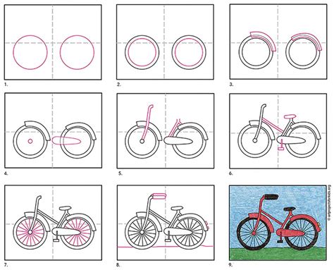 Basic Bike Drawing 的图像结果