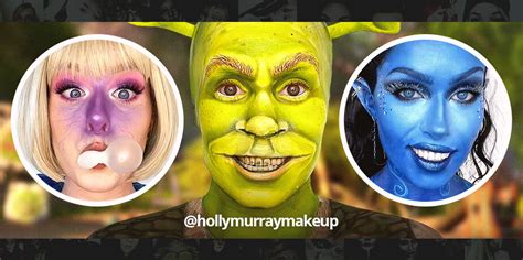 Rezultat imagine pentru Shrek Makeup Tutorial