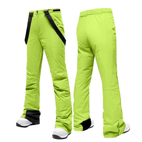 Womens Ski Pants Winter Insulated Fleece Thermal Snowpants Plus Size ...
