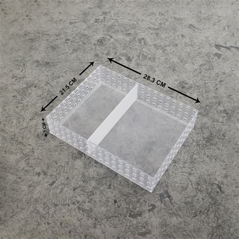 Buy Regan Polypropylene Stackable Storage Box with Separator from Home ...