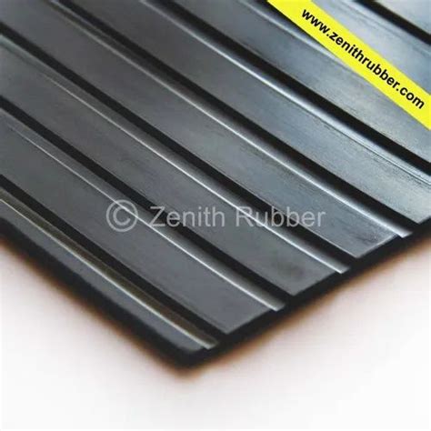 Anti-Skid Flooring Mat - Flat Rib Mat Manufacturer from Mumbai
