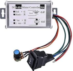 Tomtopp DC Motor Speed Controller 20A 1200W PWM Motor Speed Controller ...