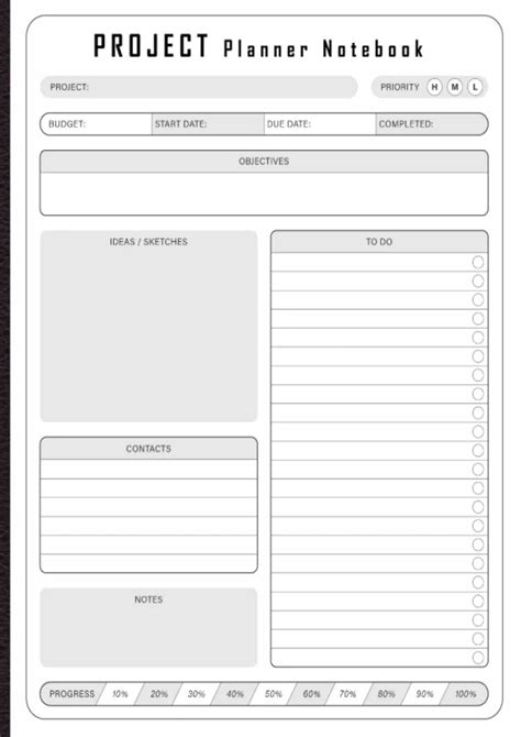 Image result for Project Manager Planner Notebook