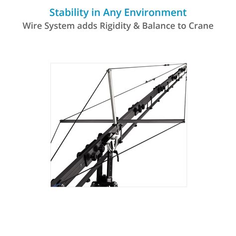 Proaim Alphabet 21ft/6m Camera Crane Pan Tilt for Film Video