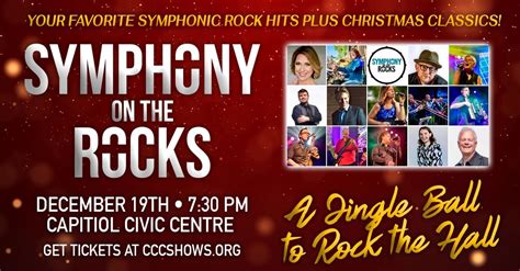 Symphony on the Rocks - A Jingle Ball to Rock the Hall, Capitol Civic ...