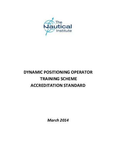 Image result for Dynamic Positioning Training