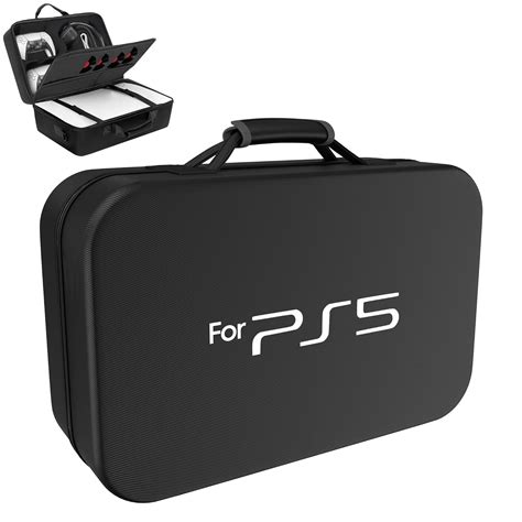 Sounce Premium Hard Shell Travel Briefcase for PS5 Console – Shockproof ...