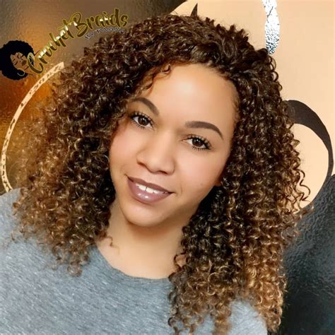Crochet Braids featuring Freetress 12" Bulk Water Wave in color TT30. 4 ...