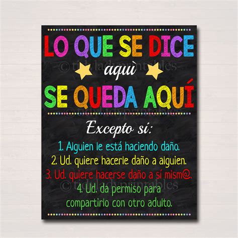 Spanish Counseling Poster | TidyLady Printables