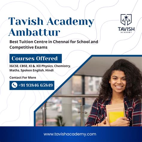 Tuition centre near Ambattur for students