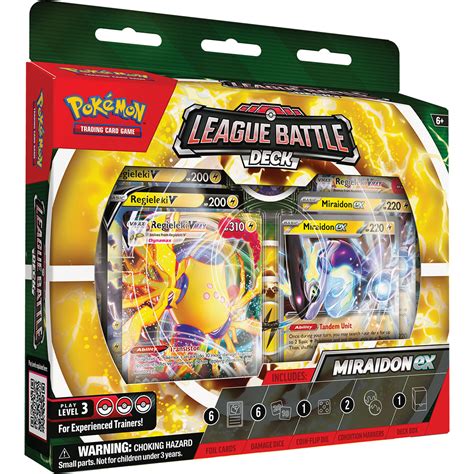 Pokémon TCG: Miraidon ex League Battle Deck - The Monkey Planet