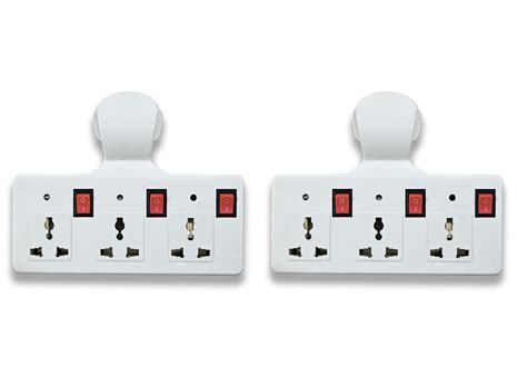 Digiway Three pin Multi Plug Point | Cordless Wall Socket Multi Outlet ...