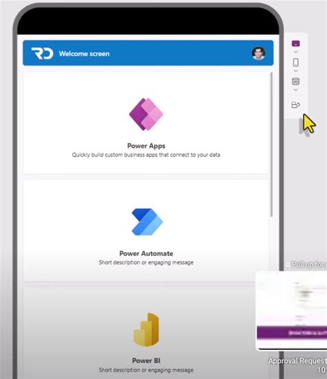 Image result for Power Apps Welcome Screen Examples