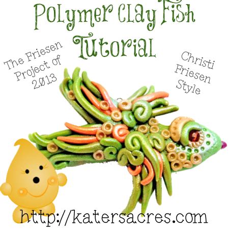 Image result for Polymer Clay Fish Cane Tutorial