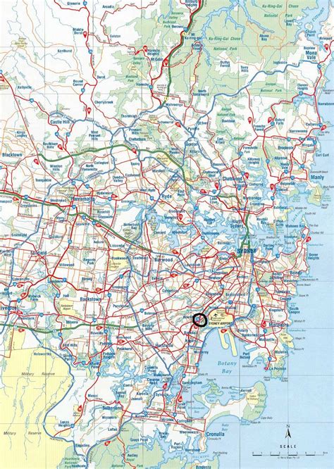 Sydney Map - Australia