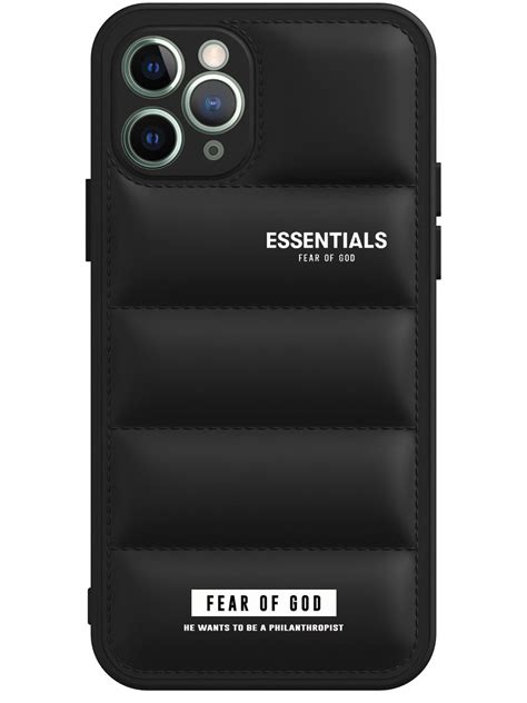 iPhone 11 Pro Essentials Puffer Case - Black
