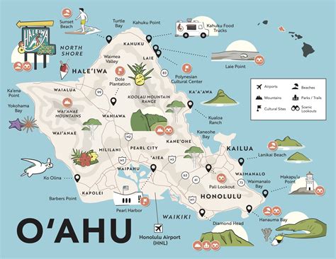 Free printable map hawaiian islands, Download Free printable map ...