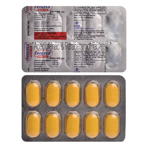 Fenceta-Novo 325 - Strip of 10 Tablets : Amazon.in: Health & Personal Care