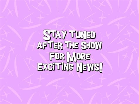 Image result for Stay Tuned After Feature Feature Program