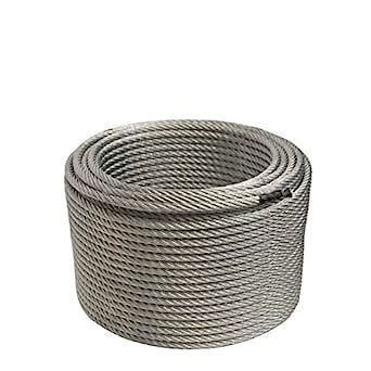 Bharat Wire Elevator Ropes 16mm 8X19 S Ungalvanized Fiber core 1570 N ...