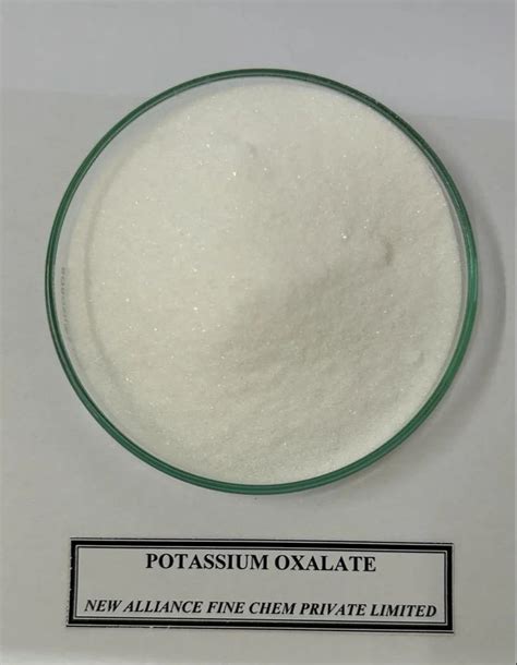 Oxalates Chemicals - Potassium Oxalate Monohydrate Manufacturer from Mumbai