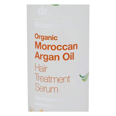 dr.organic Moroccan Argan Oil Hair Treatment Serum, 100 ml Price, Uses ...