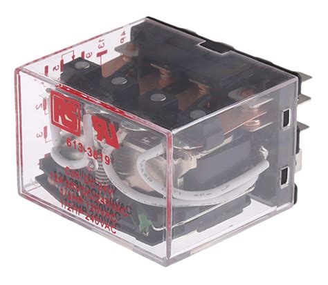 RS PRO | RS PRO Plug In Power Relay, 24V dc Coil, 12A Switching Current ...