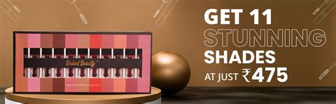 Makeup & Cosmetics Products Online in India | Baked Beauty