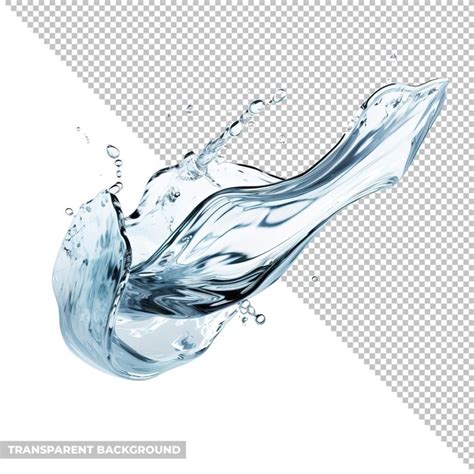 Psd water splash isolated without background | Premium PSD