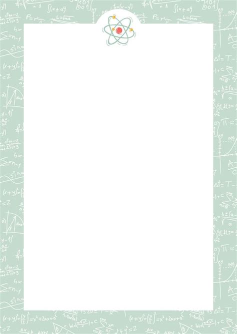 Science Page Border Design 的图像结果
