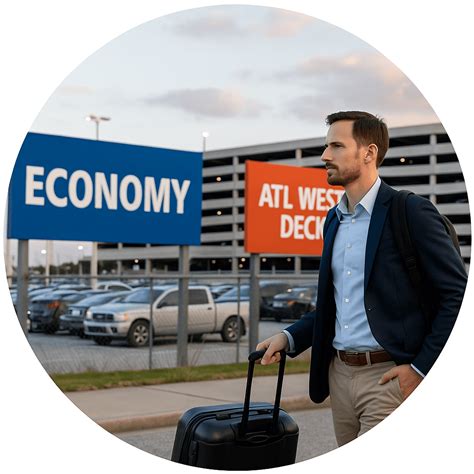 ATL West Deck vs Economy Lot | ATL Parking 2025