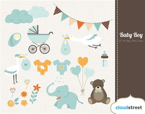 Free BABY BOY SHOWER CLIPART, Download Free BABY BOY SHOWER CLIPART png ...