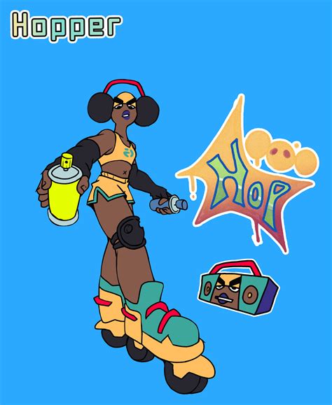 ArtStation - Jet Set Radio characters