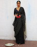 Buy Binodini Handwoven Linen Zari Saree | Chidiyaa