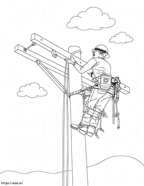 Electricity Coloring Pages 的图像结果