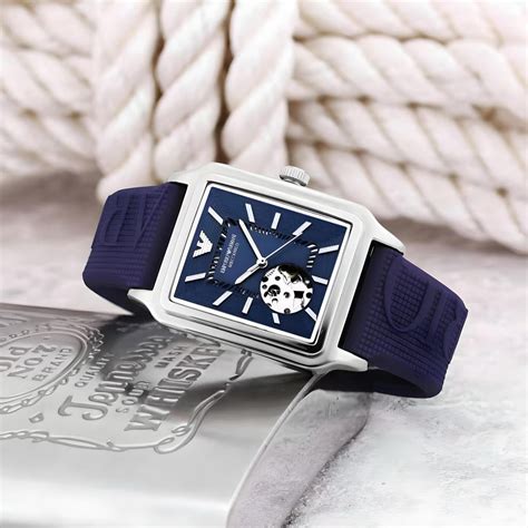 Blue Square Automatic Watch – Watch Theory