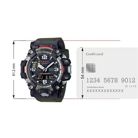 Casio G-SHOCK GWG-2000-1A3DR - G1176 Green Mudmaster - Men's Watch ...