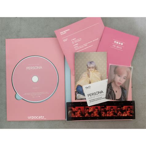 Jual BTS - Jimin RM Photocard Official Album Set Persona Map Of The Soul Seven 7 Inclusion ...