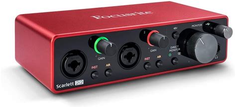 Focusrite Scarlett 2i2 3rd Gen USB Audio Interface | Shop online in ...