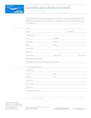 Invulbaar Online Linde Healthcare Benelux heeft met diverse ...