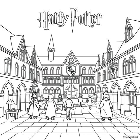 Harry Potter Ausmalbilder Pdf Kostenlos Herunterladen