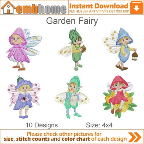 Image result for Machine Embroidery Fairy Designs