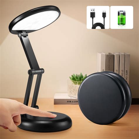 COOLNIGHT Small Desk Lamp, 10 Brightness LED Desk Lamp for Home Office ...